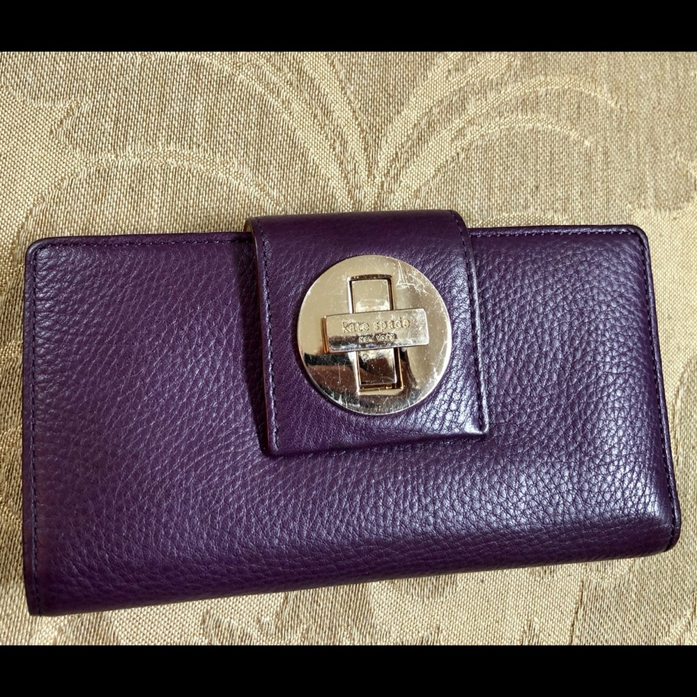 Kate Spade Purple Wallet